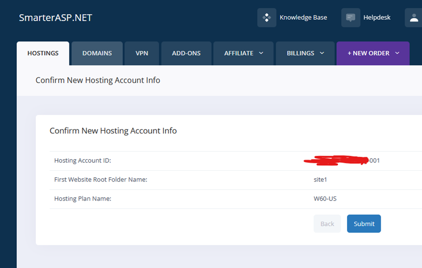Learn hot to publish your website free for 60 days